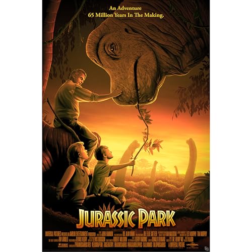 ABYSTYLE – Poster JURASSIC PARK Vintage – Produit Officiel –