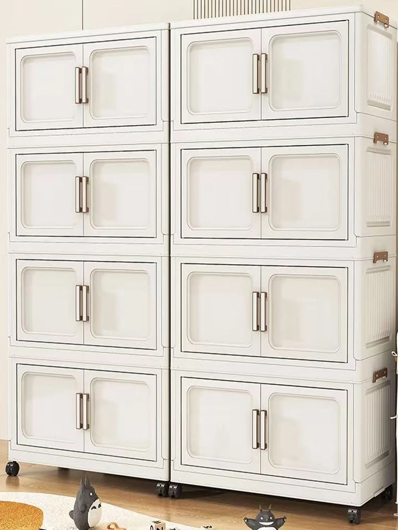 Nouvelle armoire de rangement multi-niveaux à tiroirs avec roulettes boîte