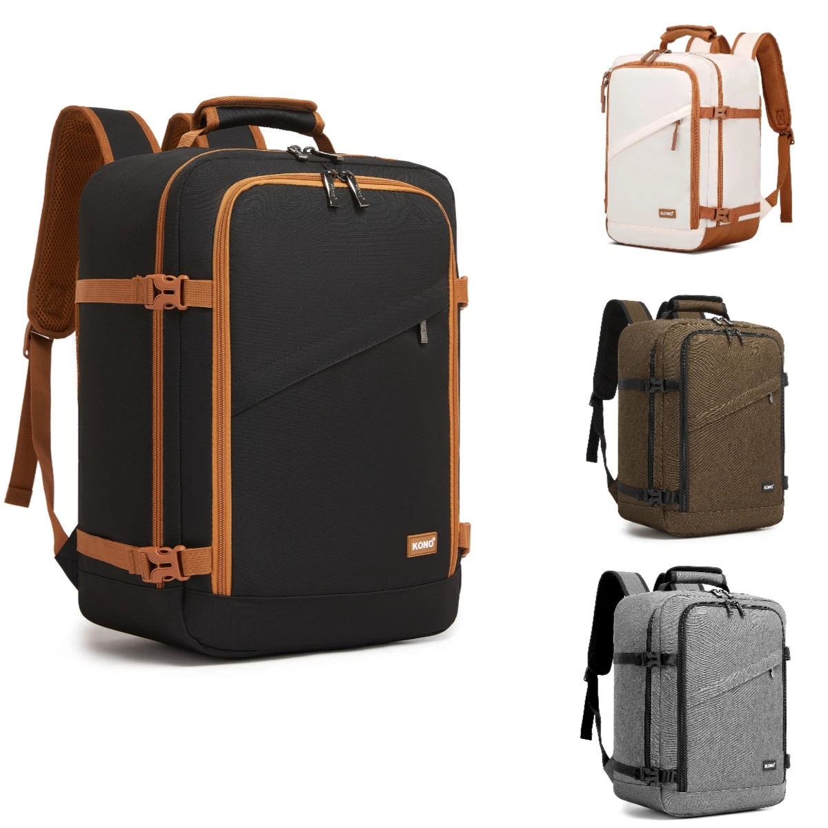 Sac de cabine Kono pour Ryanair (40x30x20 cm, 24L), sac
