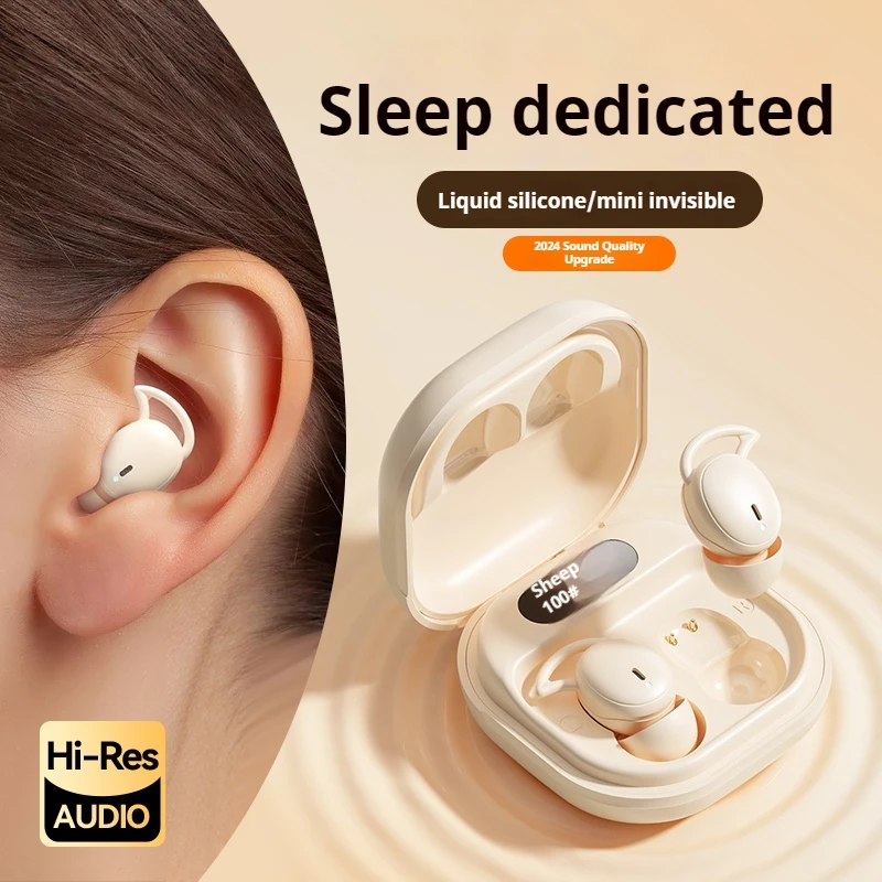 Écouteurs sans fil portables M72 Mini, écouteurs intra-auriculaires Bluetooth, réduction